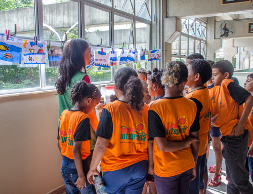 Oficinas de Educação Ambiental no espaço “Peixes de Água Doce” no Aquário da Bacia do Rio São Francisco